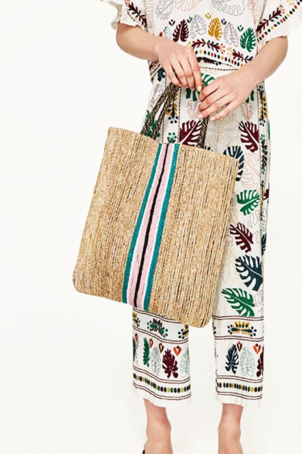 Striped Bag