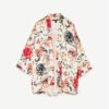Sleeve Flowered Coat - Image 3